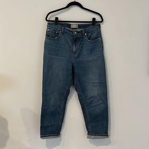 Everlane The High Rise Straight Jean, Size 31 Ankle